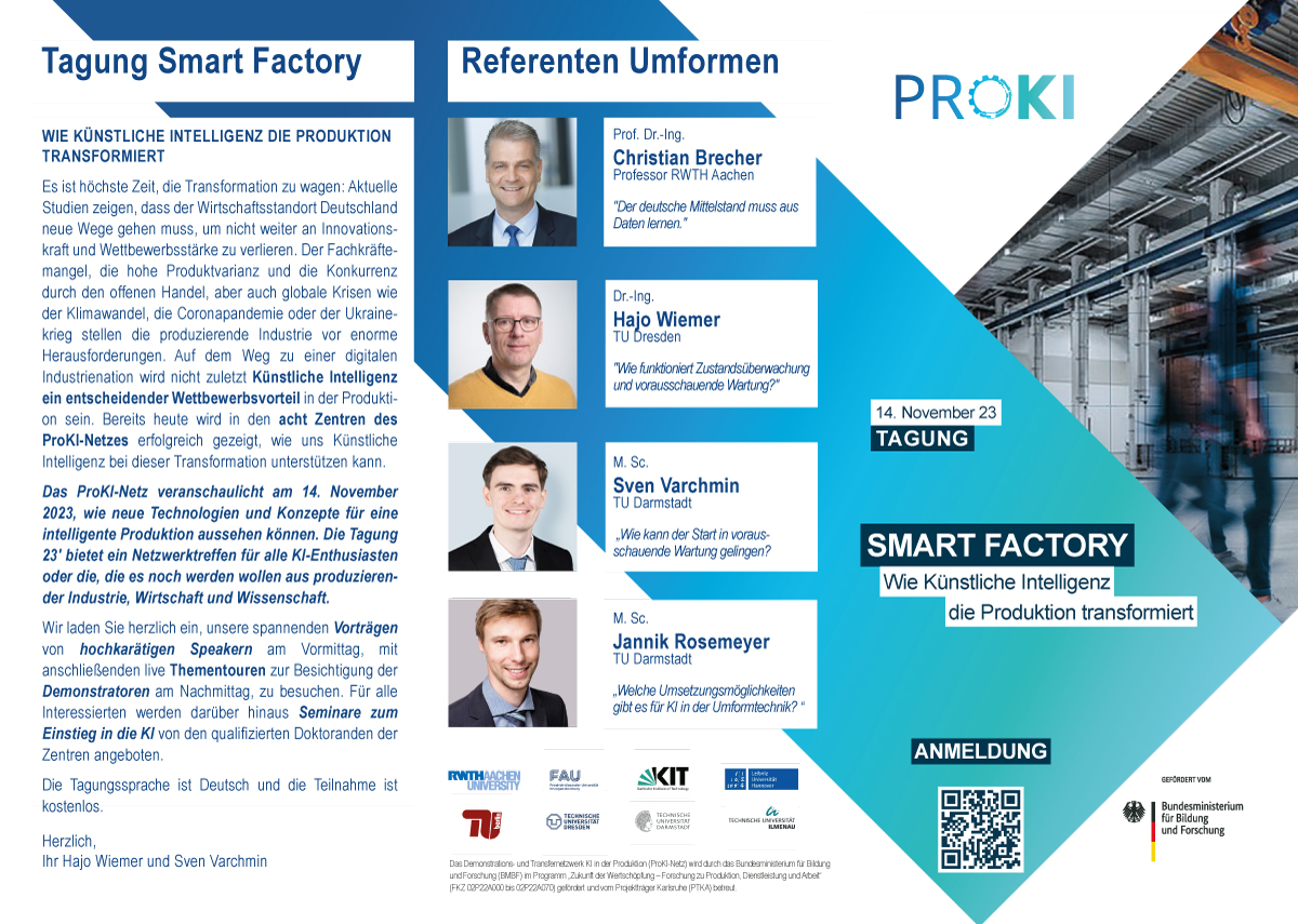 ProKI-Darmstadt und Dresden Tagung Smart Factory